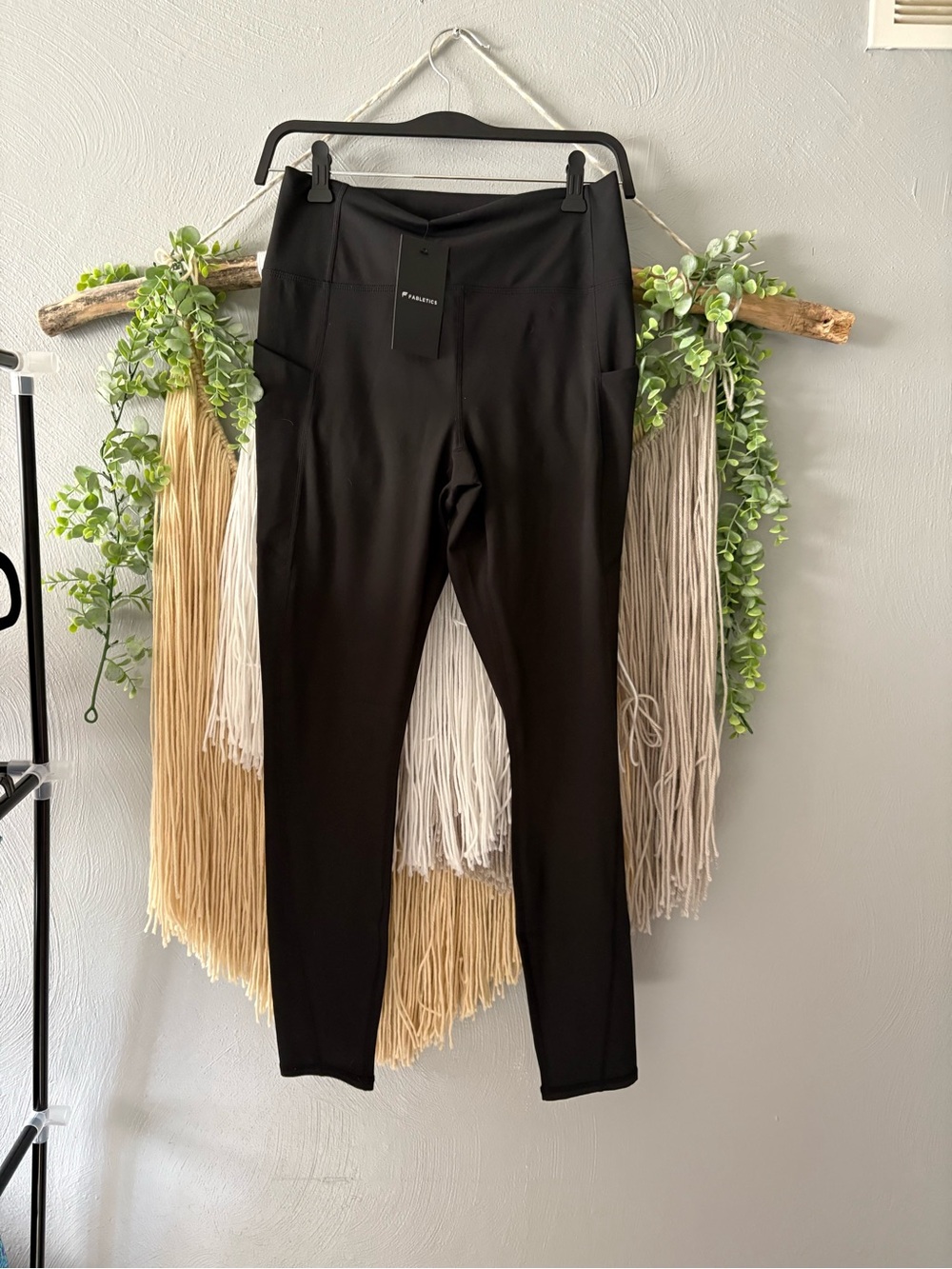 Fabletics Black PureLuxe High-Rise Leggings with Pockets